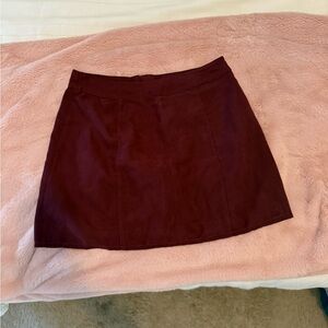 H&M Purple Mini Skirt